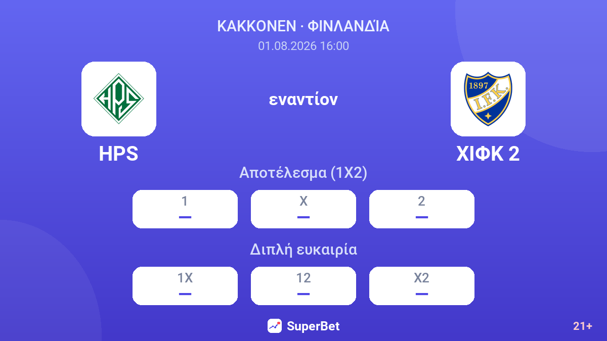 HPS - ΧΙΦΚ 2 — αποδόσεις